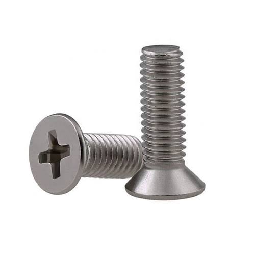 پیچ سر تخت سفید چهارسو 3x10 یک کیلوگرم